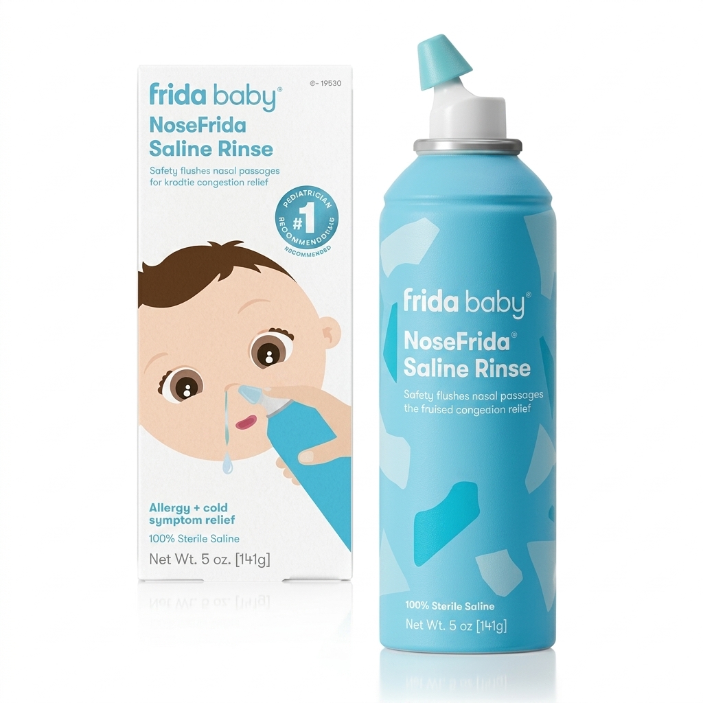 Frida Baby NoseFrida Saline Rinse for Baby Congestion