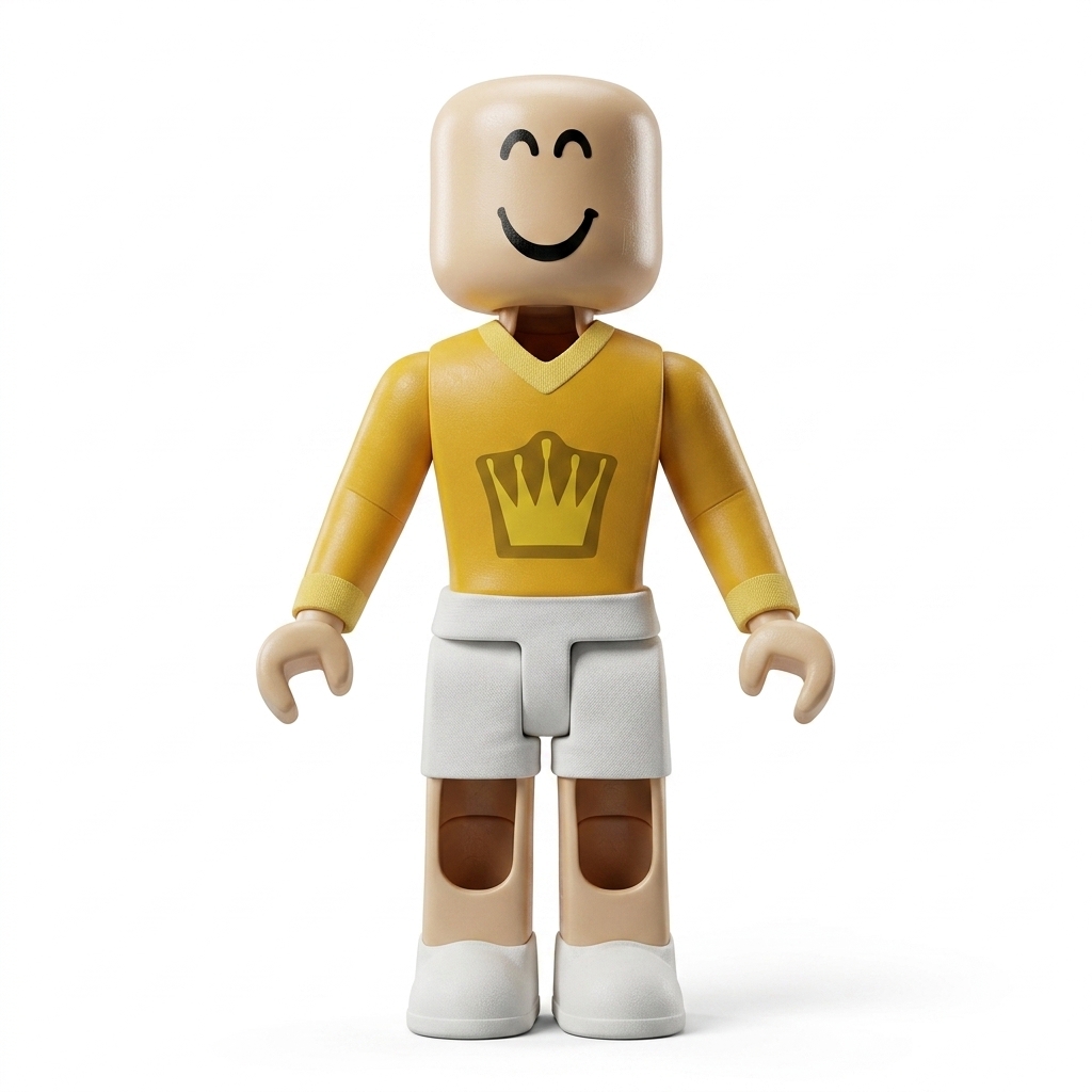 Smiling Character Action Figure Toy for Kids