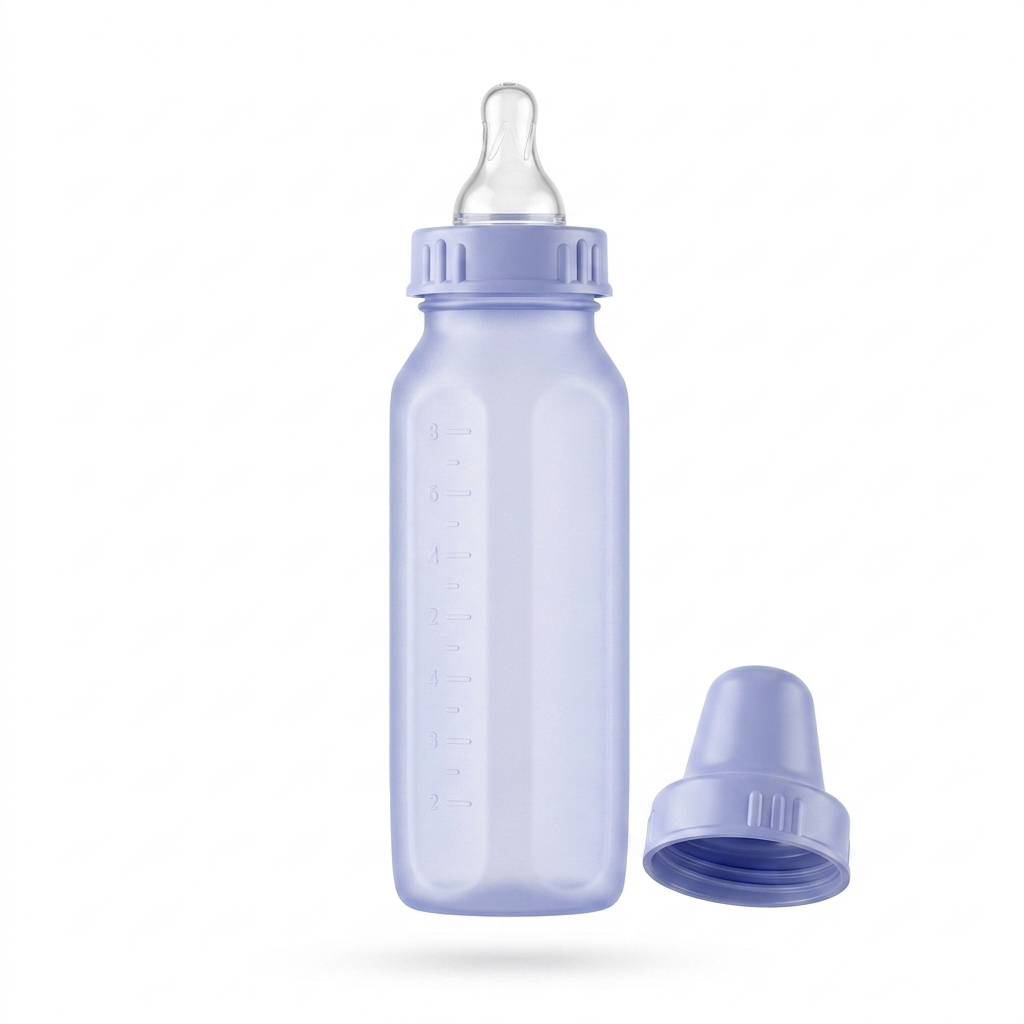 JAMD Mart Purple Baby Feeding Bottle 8oz