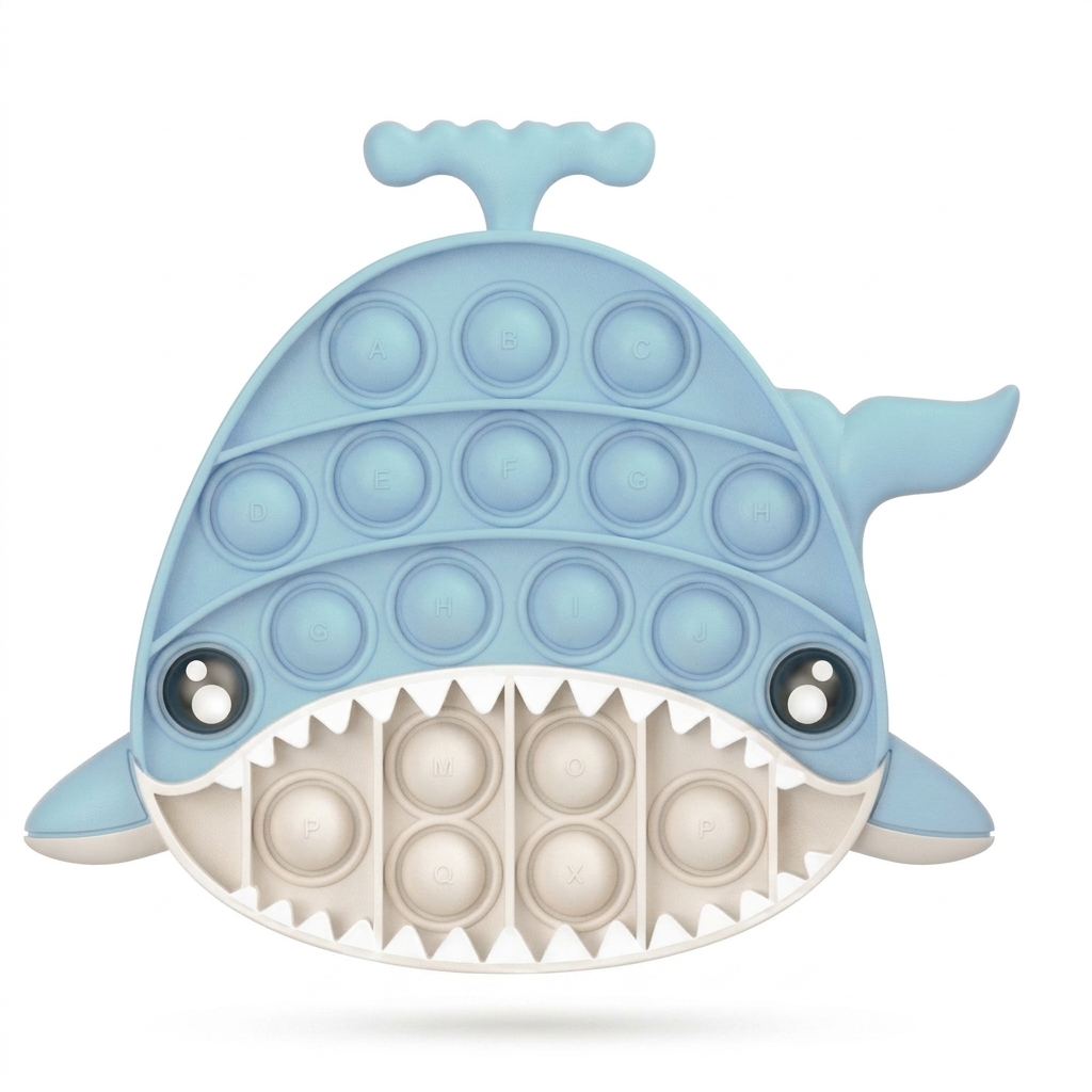 Shark Pop It Fidget Toy | Stress Relief