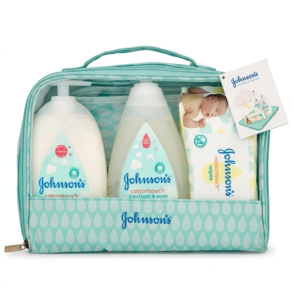 Johnson's Cottontouch Baby Care Kit | Gentle Skincare