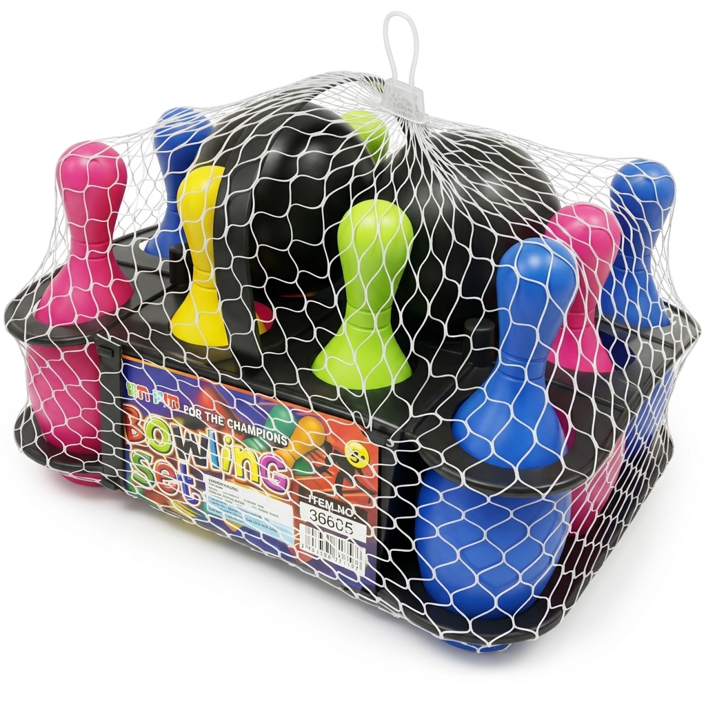 Kids Colorful Toy Bowling Set