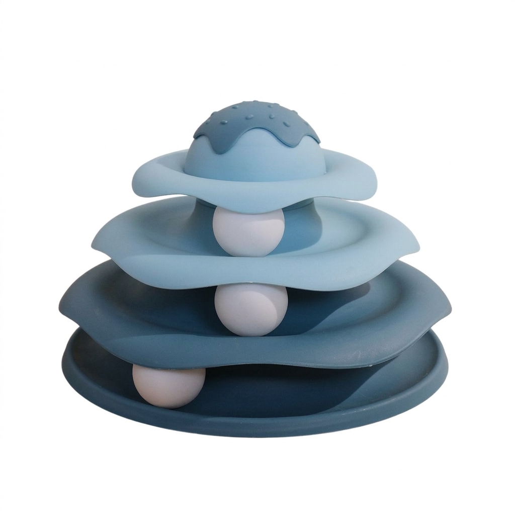 Silicone Stacking Toy for Babies & Toddlers