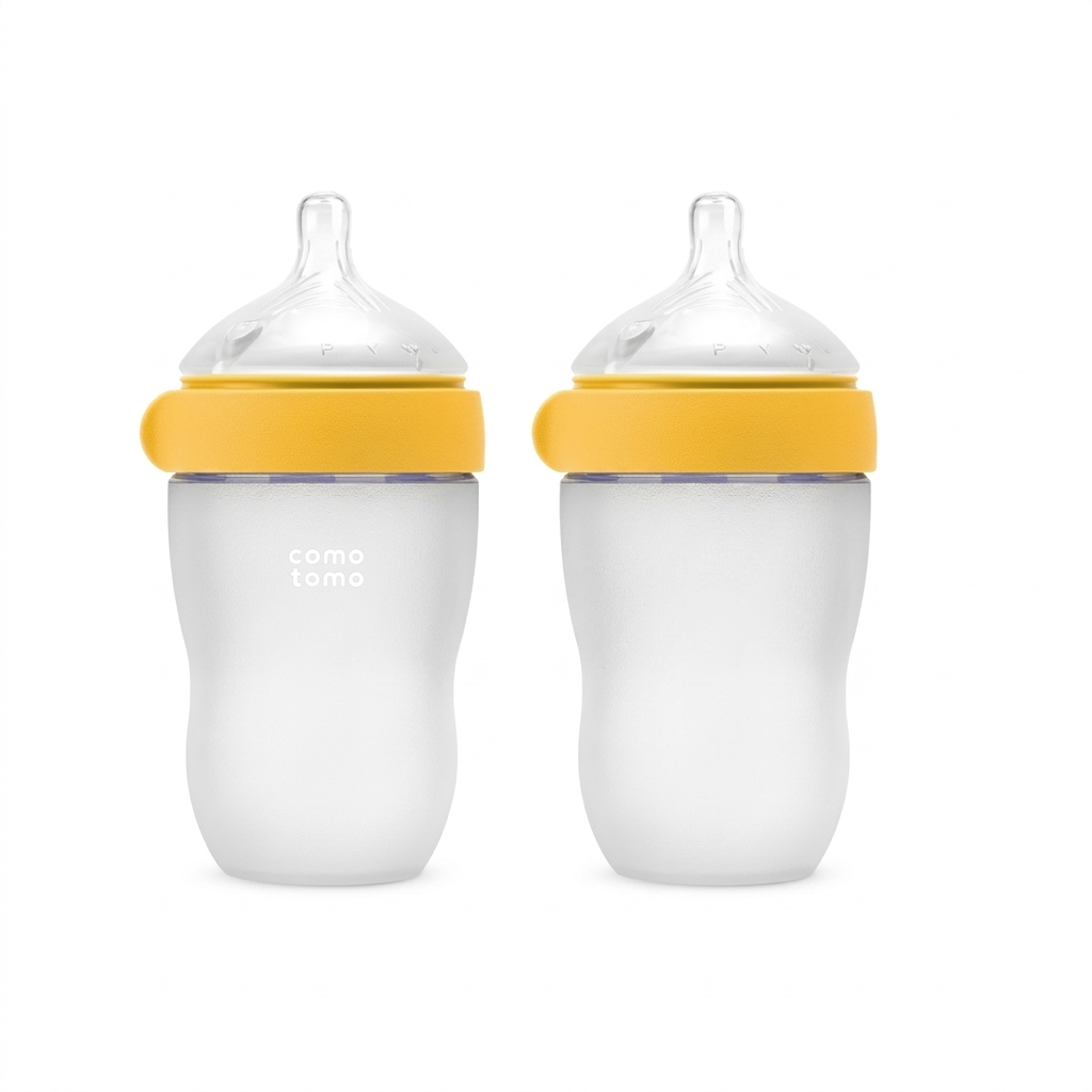 Comotomo Natural Feel Baby Bottles (2-Pack)