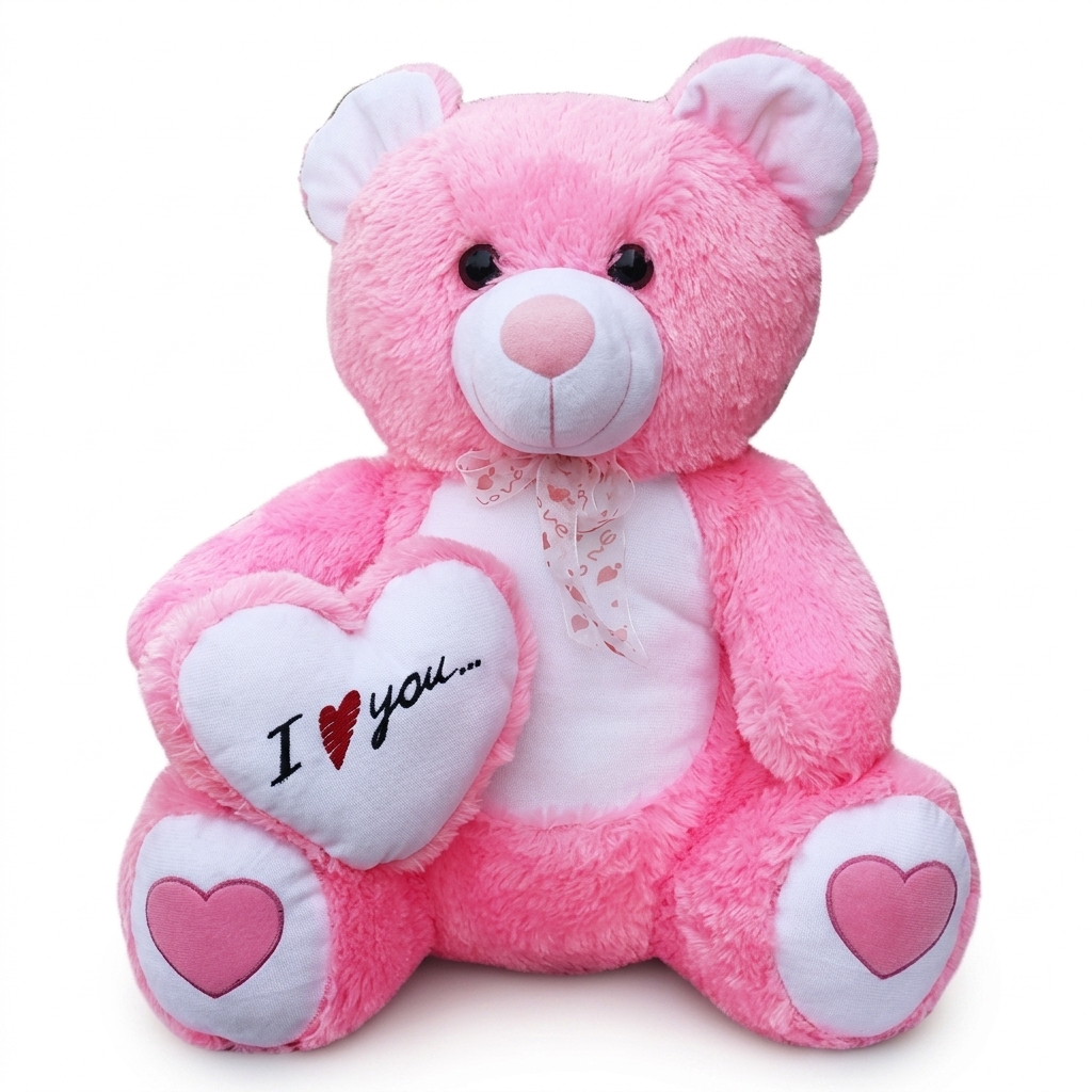 Pink Teddy Bear with 