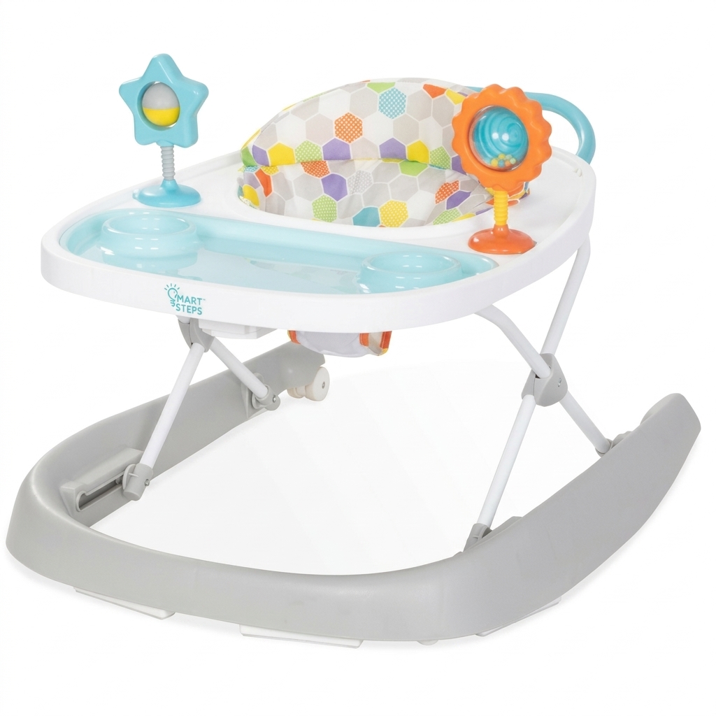Smart Steps Baby Walker & Rocker with Play Tray