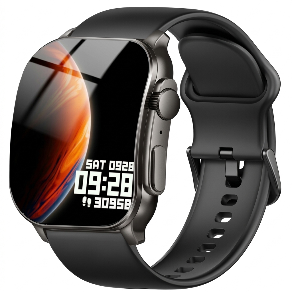 Smartwatch with Large Display & Fitness Tracker