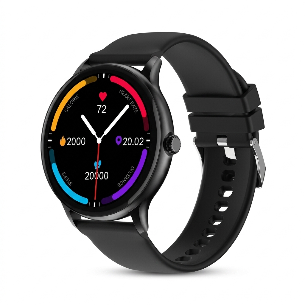 Smartwatch with Heart Rate & Activity Tracker