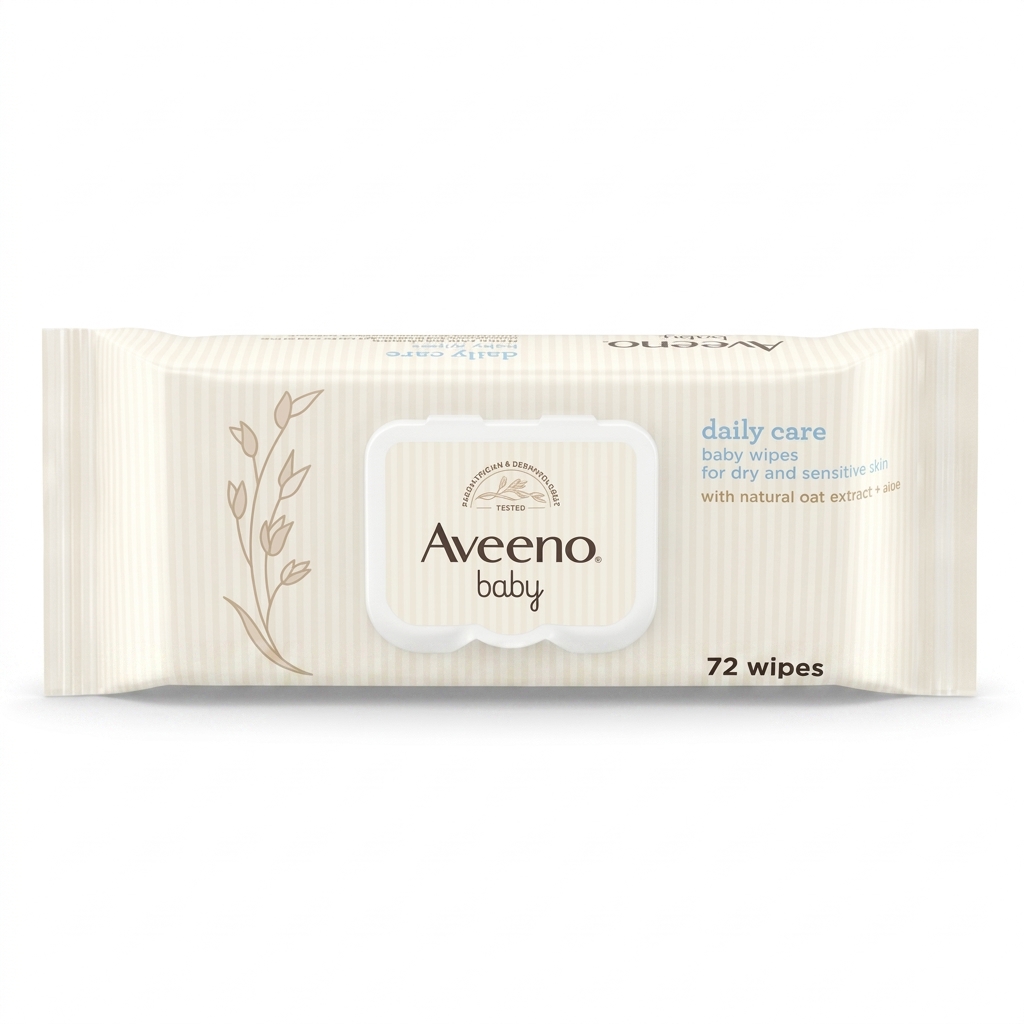 Aveeno Baby Daily Care Wipes for Dry & Sensitive Skin