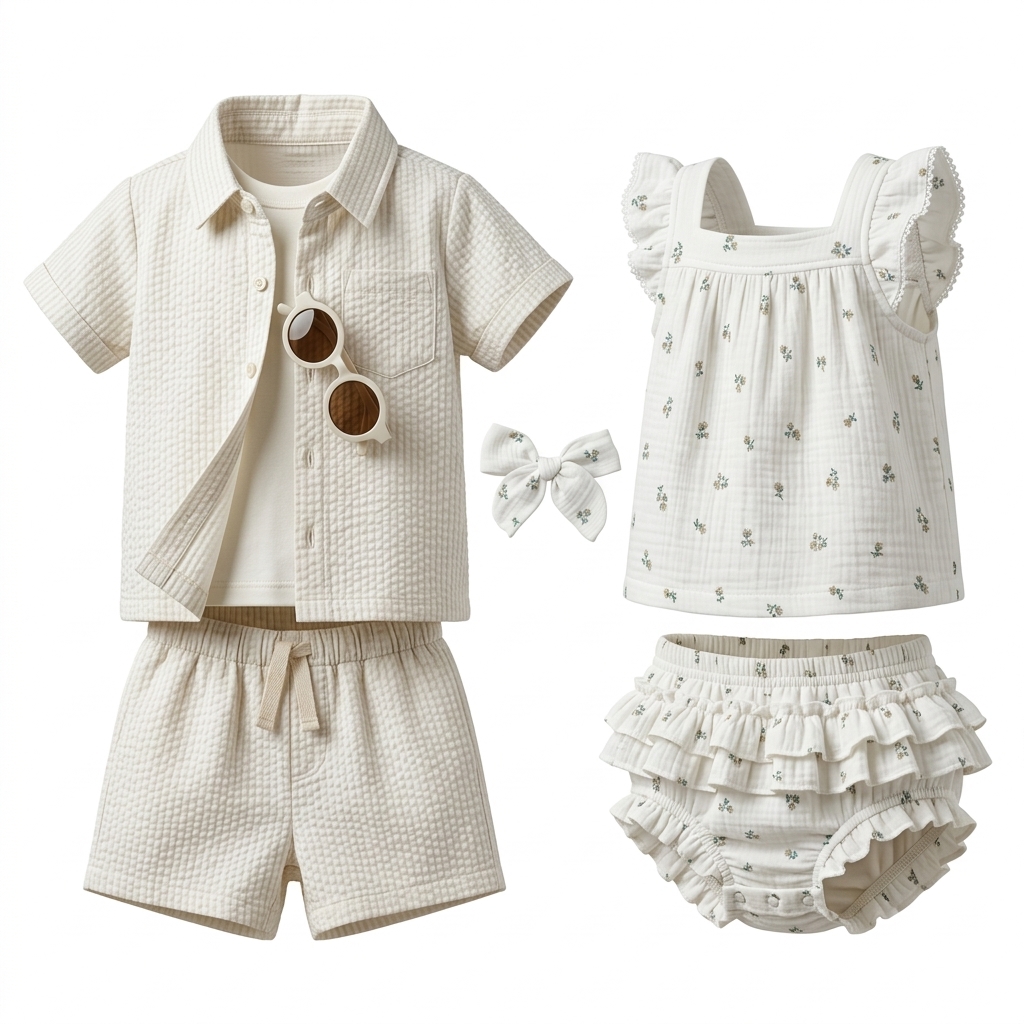 Baby Summer Cotton Outfits