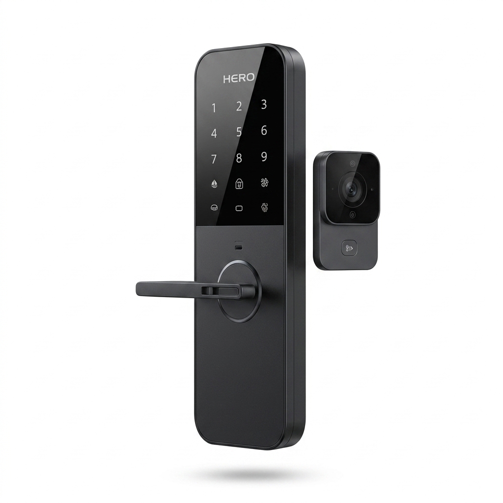 HERO Smart Lock with Camera & Digital Keypad