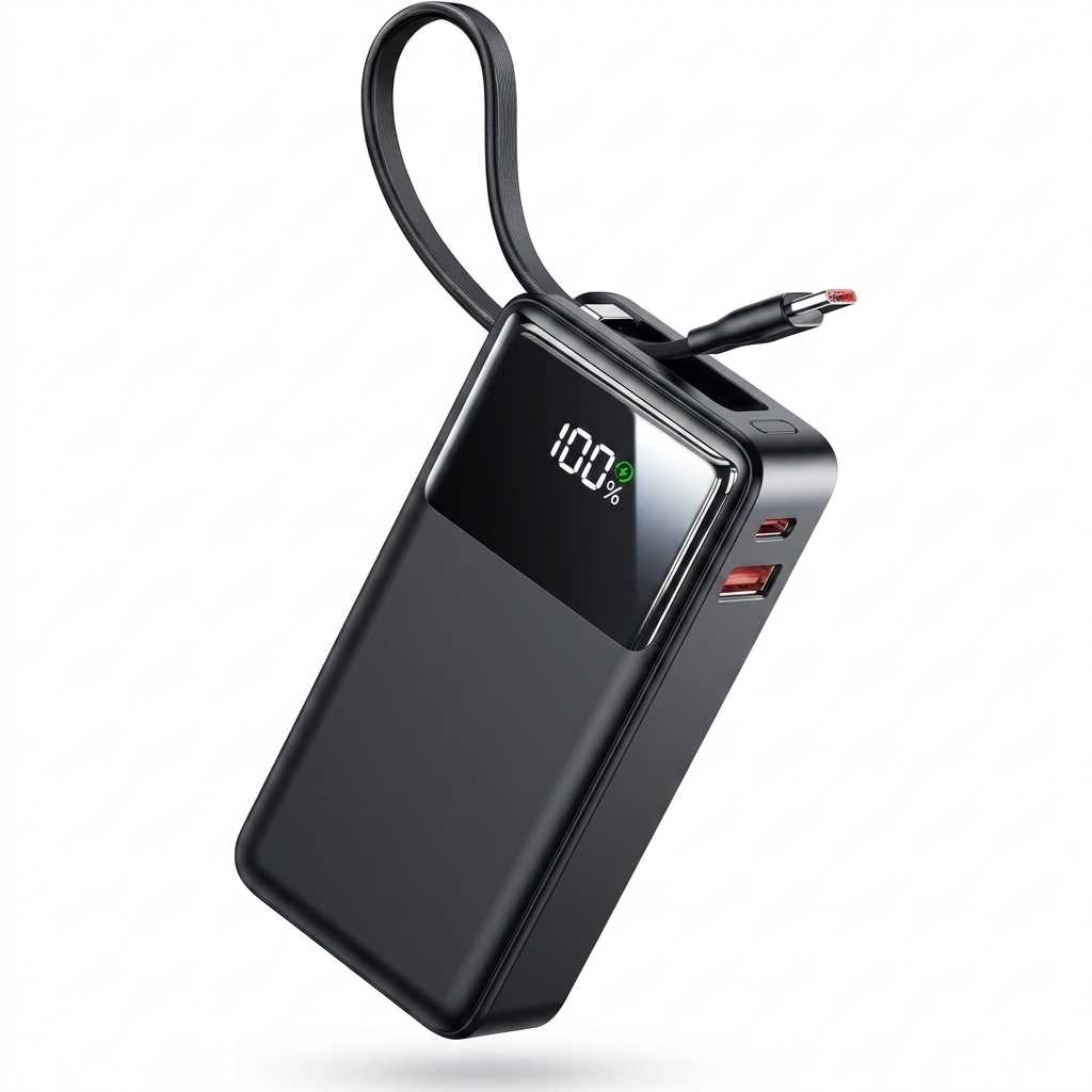 Digital Display Power Bank | Fast Charging