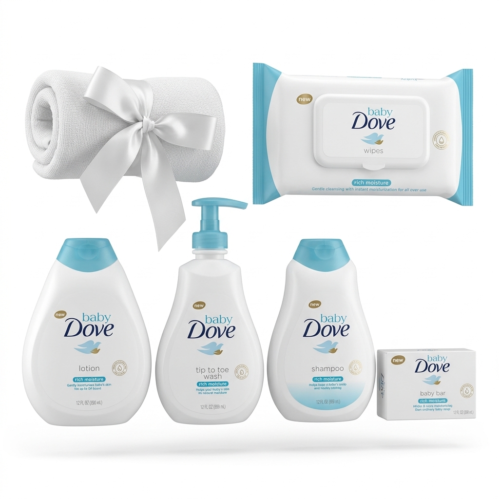 Baby Dove Rich Moisture Baby Care Set