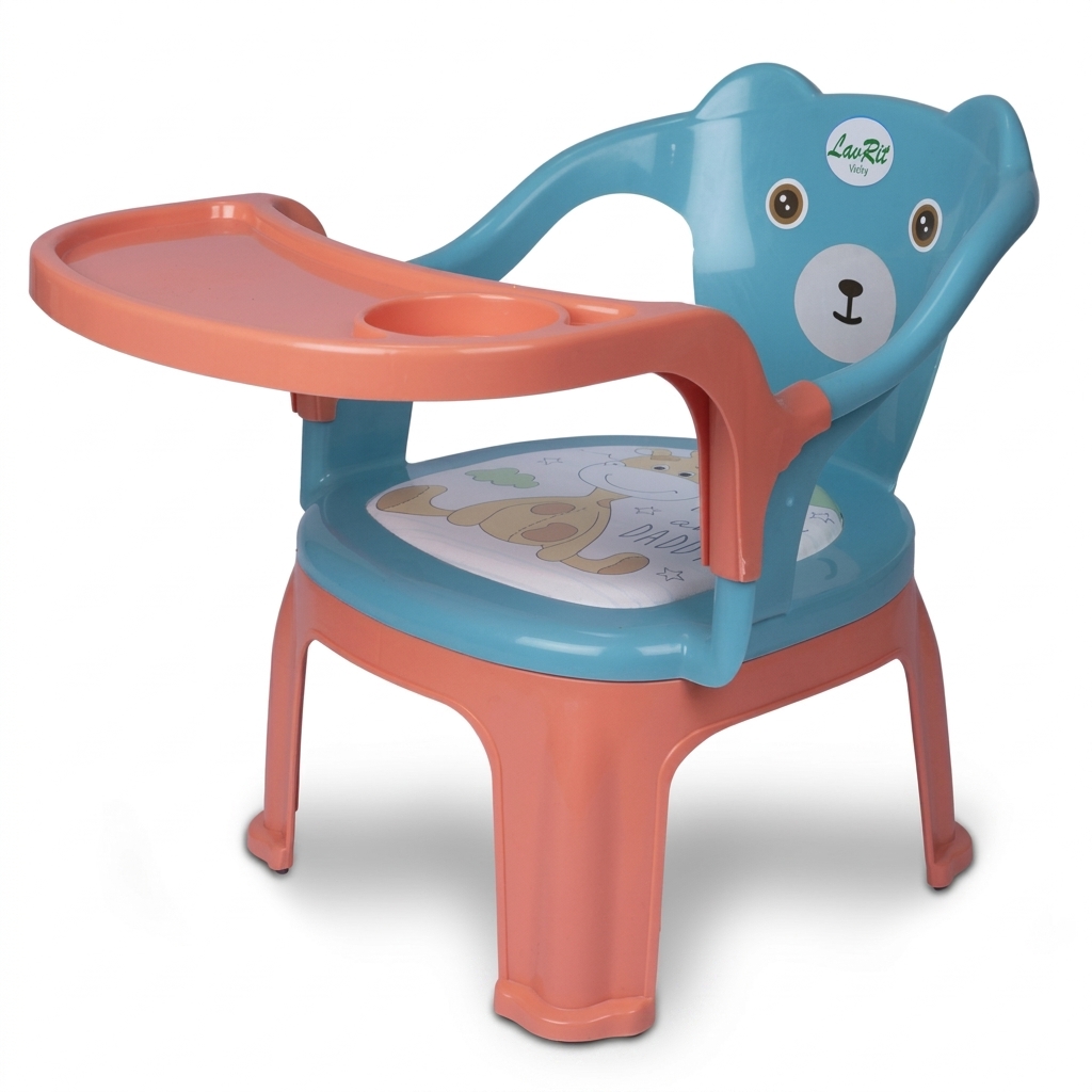 Baby Feeding Chair with Tray | Bear Design | Lau Rit Vicky