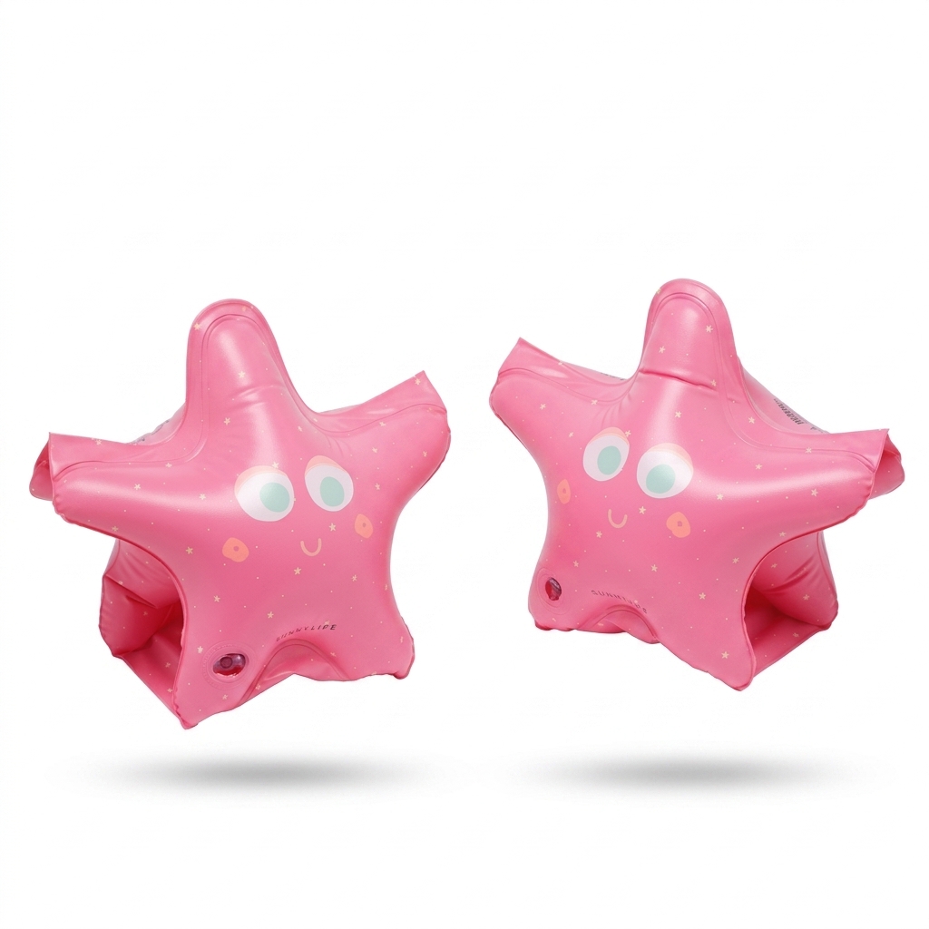 SunnyLife Pink Starfish Kids Inflatable Armbands