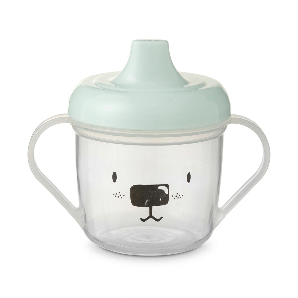 Bear Face Sippy Cup with Handles