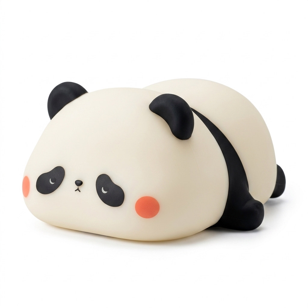 Cute Panda Silicone Night Light