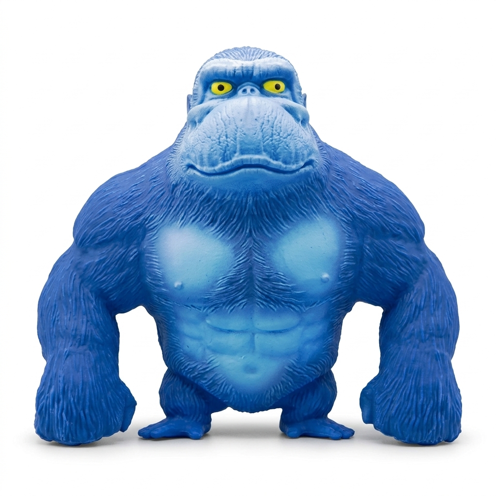 Blue Gorilla Squeeze Toy | Stress Relief Toy