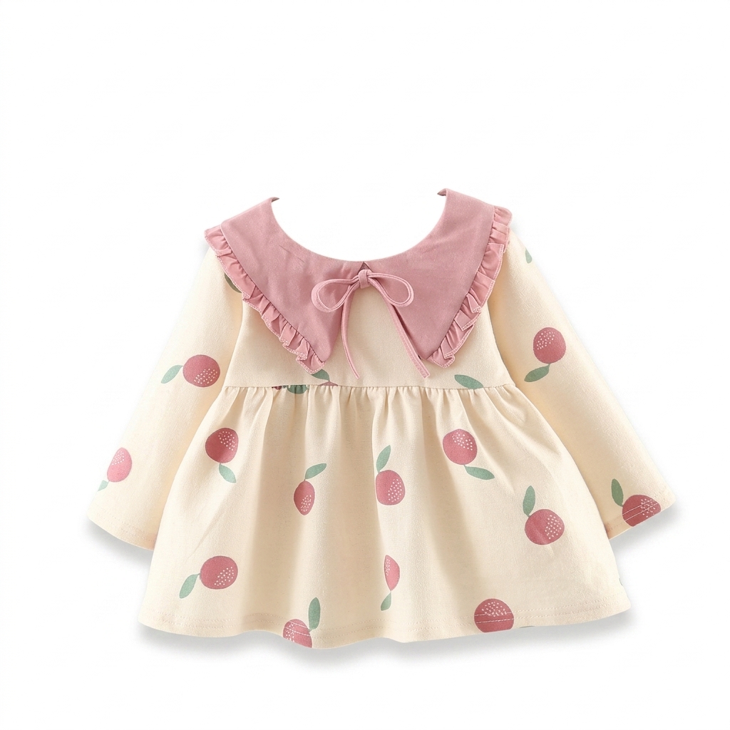 Baby Girls' Fruit Print Dress
