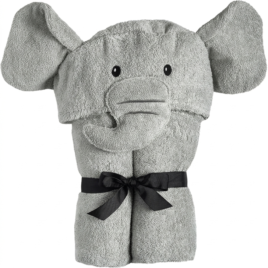 Elephant Hooded Towel for Kids