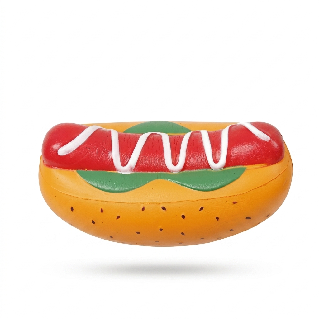 Hot Dog Squishy Toy | Stress Relief Fun