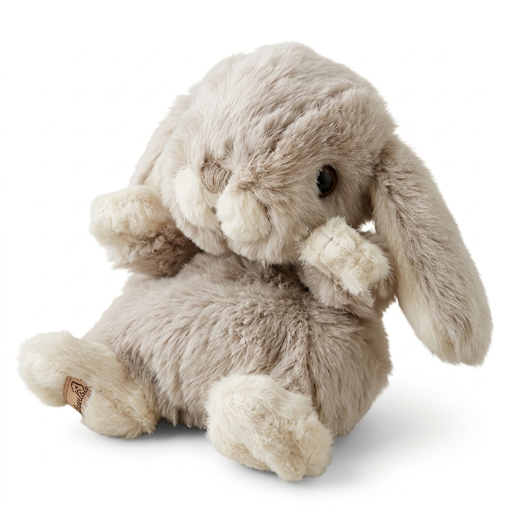 Soft Lop-Eared Bunny Plush Toy for Kids