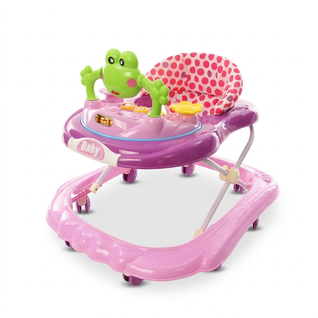Baby Walker with Interactive Frog Toy