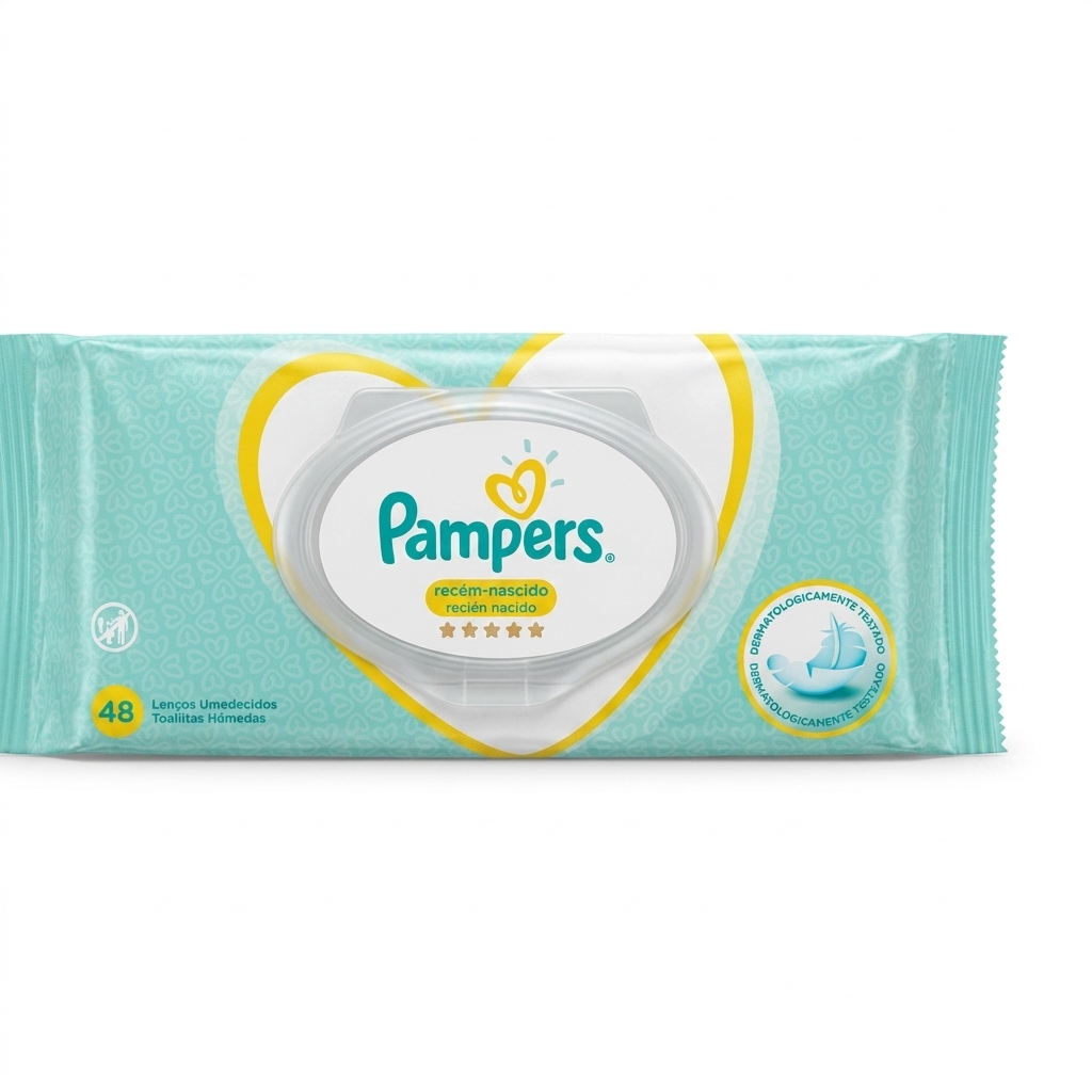 Pampers Newborn Baby Wipes 48 Count