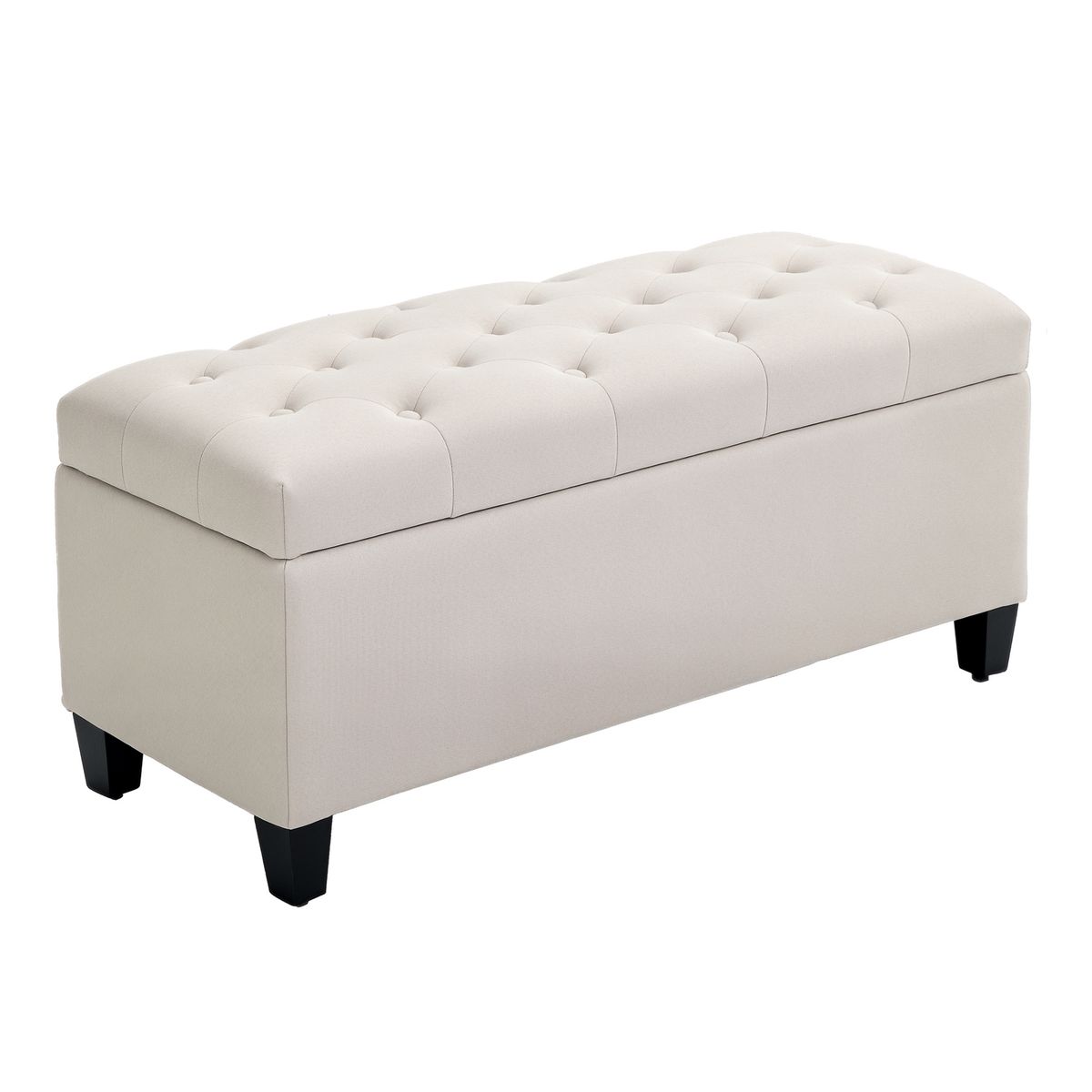 Tufted Storage Ottoman Bench | Home Furniture