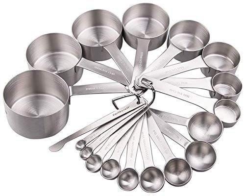 Stainless Steel Measuring Set for Baking & Cooking