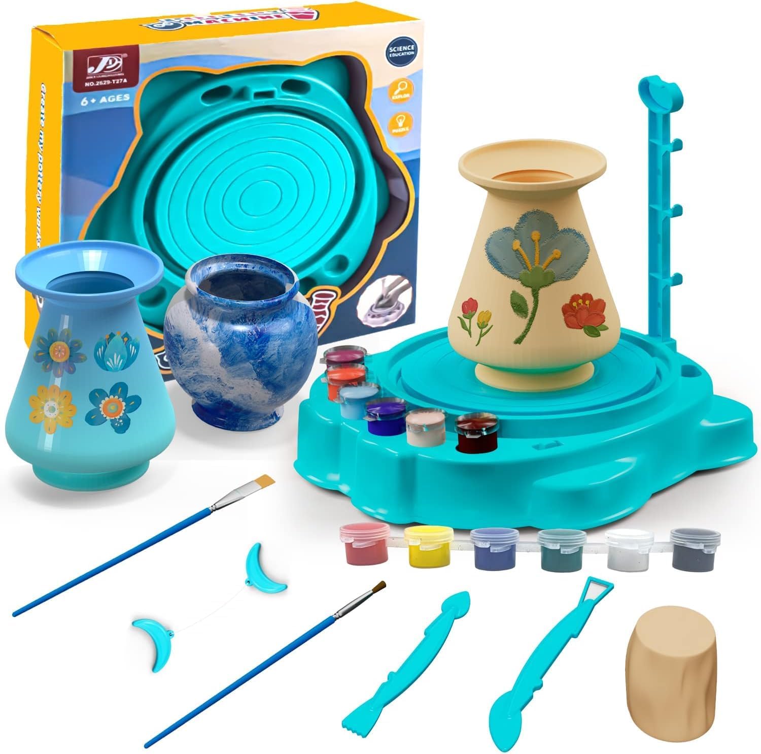 Mini Pottery Works Kit for Kids