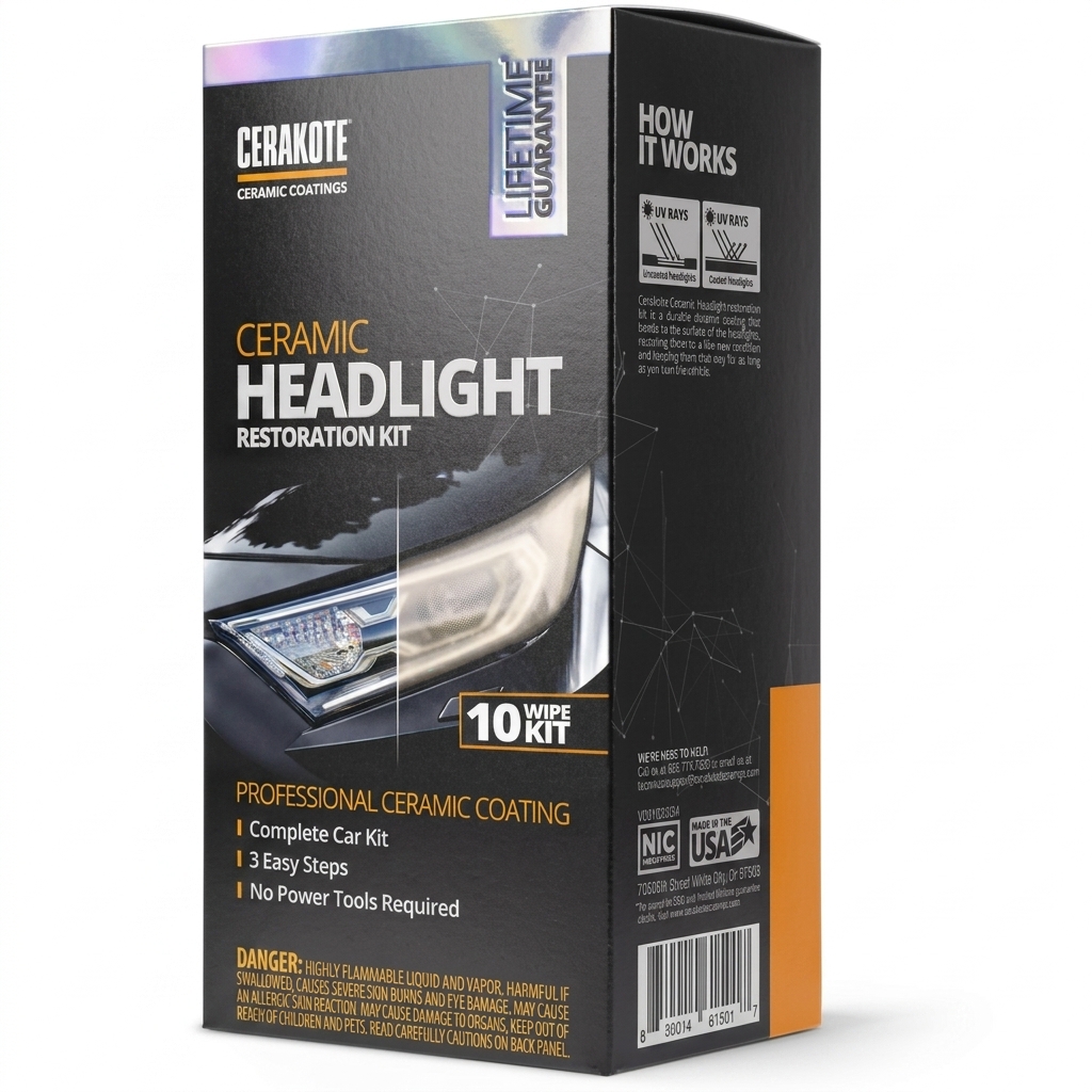 Cerakote Ceramic Headlight Restoration Kit