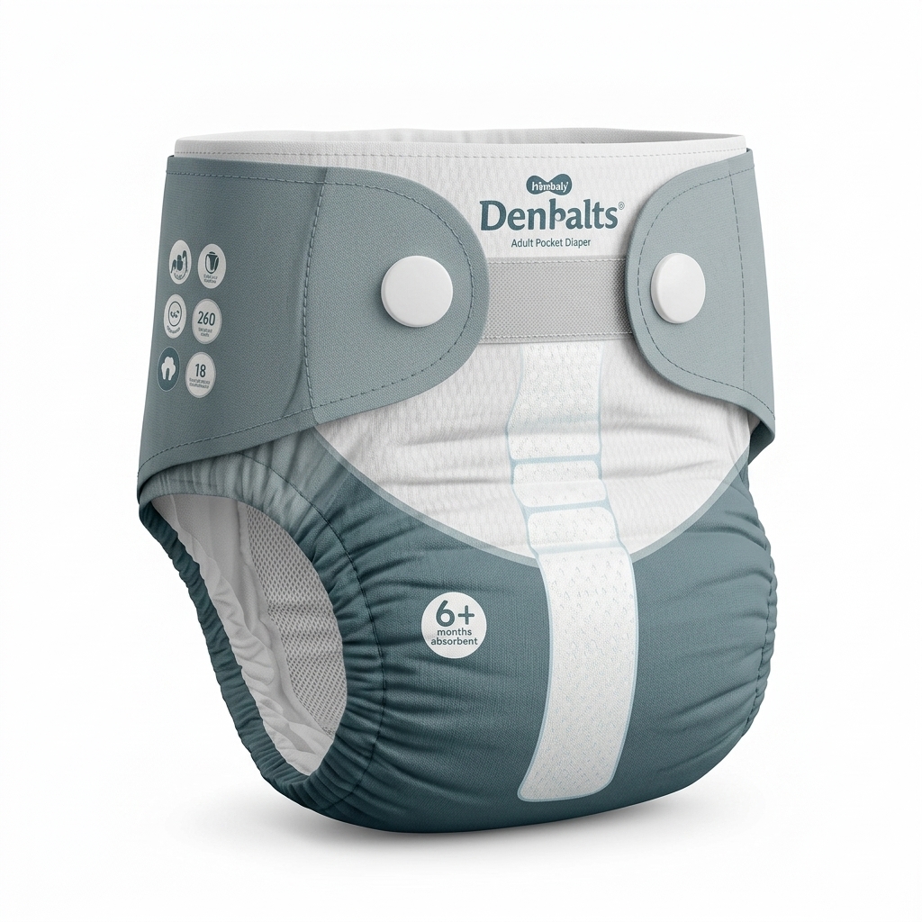 Hambaly Denhalts Adult Pocket Diaper