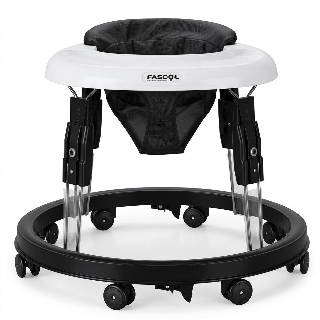 Adjustable Baby Walker with Wheels
