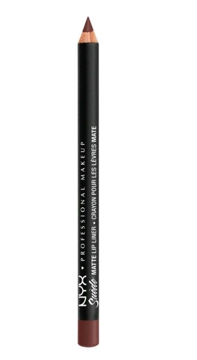 NYX Suede Matte Lip Liner - Burgundy