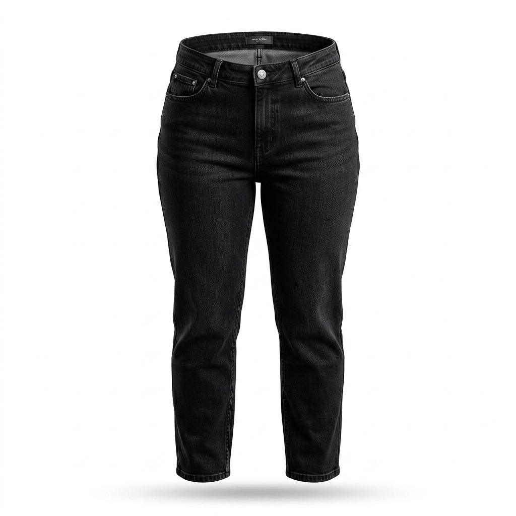 Women's Black Denim Jeans for Casual Wear