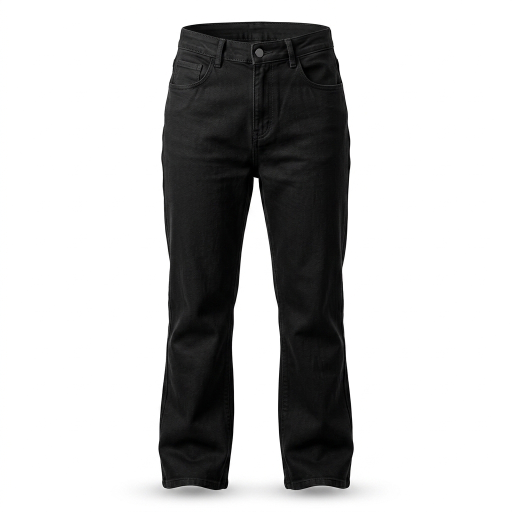 Men's Classic Black Denim Jeans