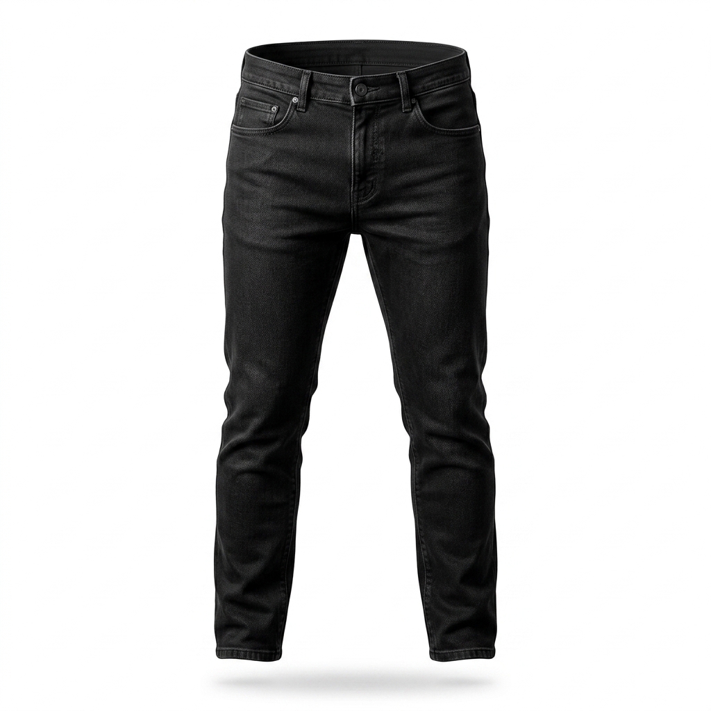 Men's Slim Fit Black Jeans
