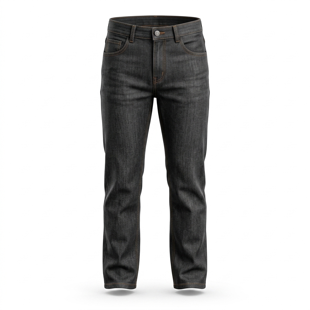 Men's Black Denim Jeans