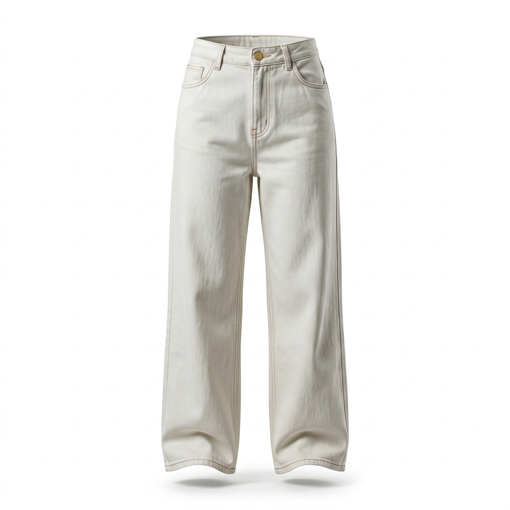 Women's High-Waist Wide Leg Jeans