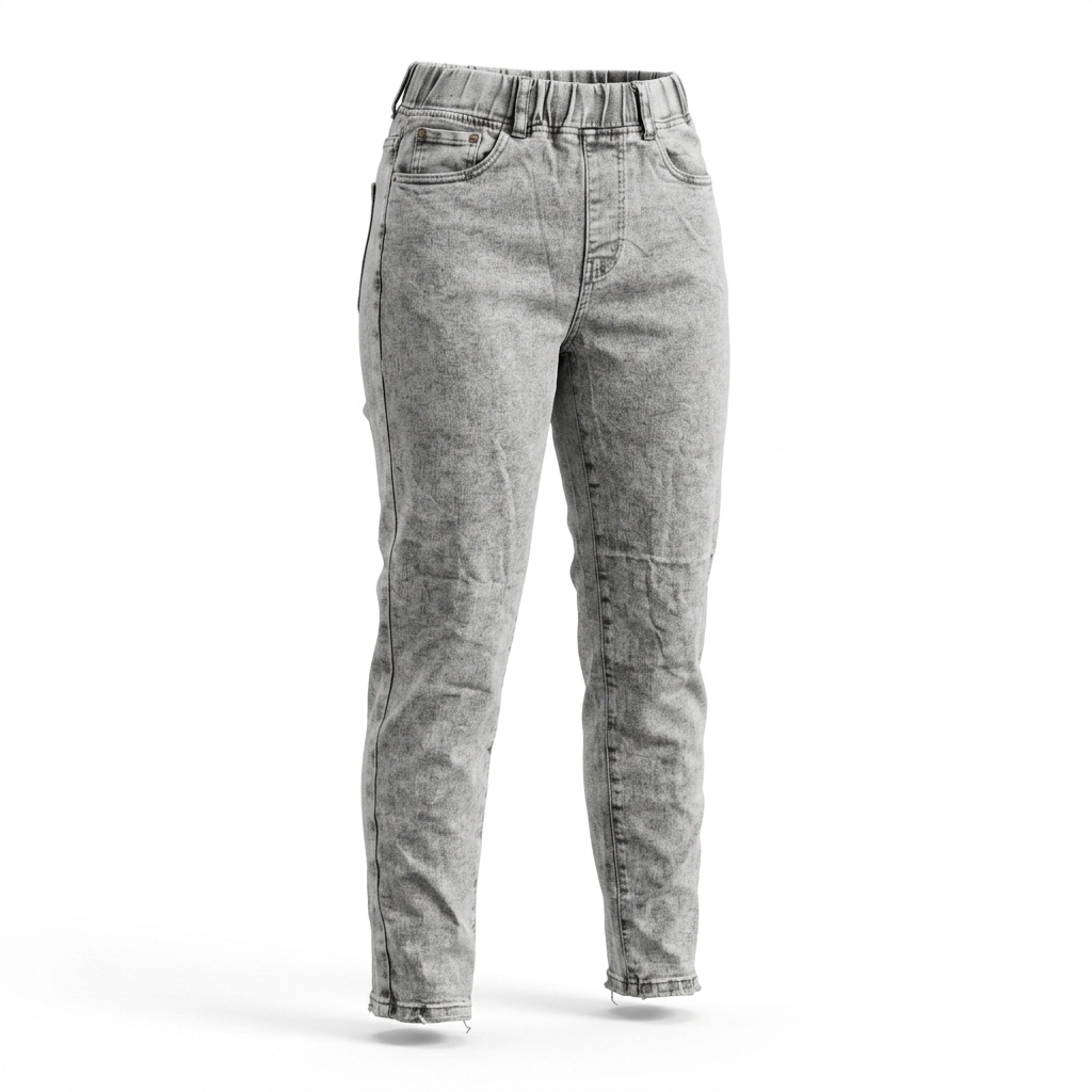 Women's Acid Wash Jogger Jeans