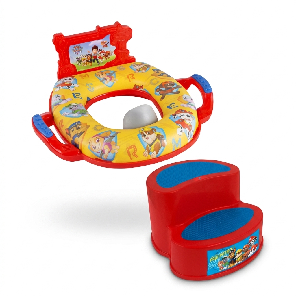 Kids Potty Training Seat with Step Stool Combo