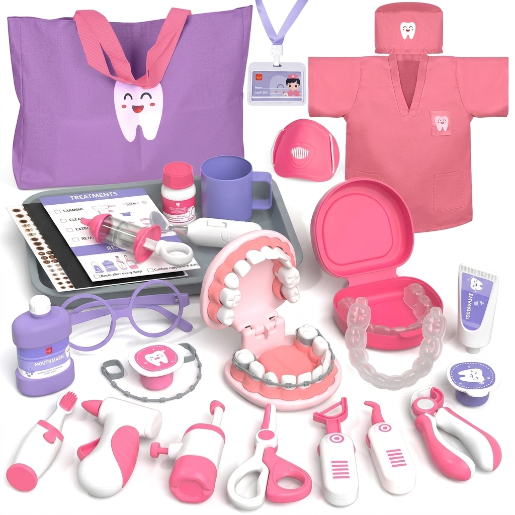 Kids Doctor Pretend Play Medical Kit Set