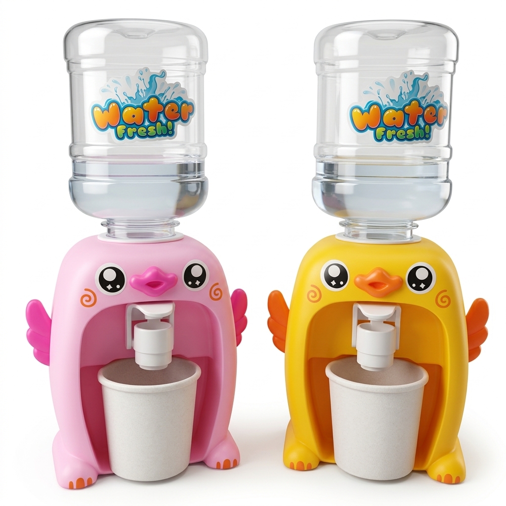 Penguin Shaped Juice Dispenser Toy Set - Pair