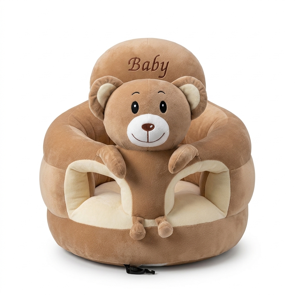 Baby Support Floor Seat - Teddy Bear Design