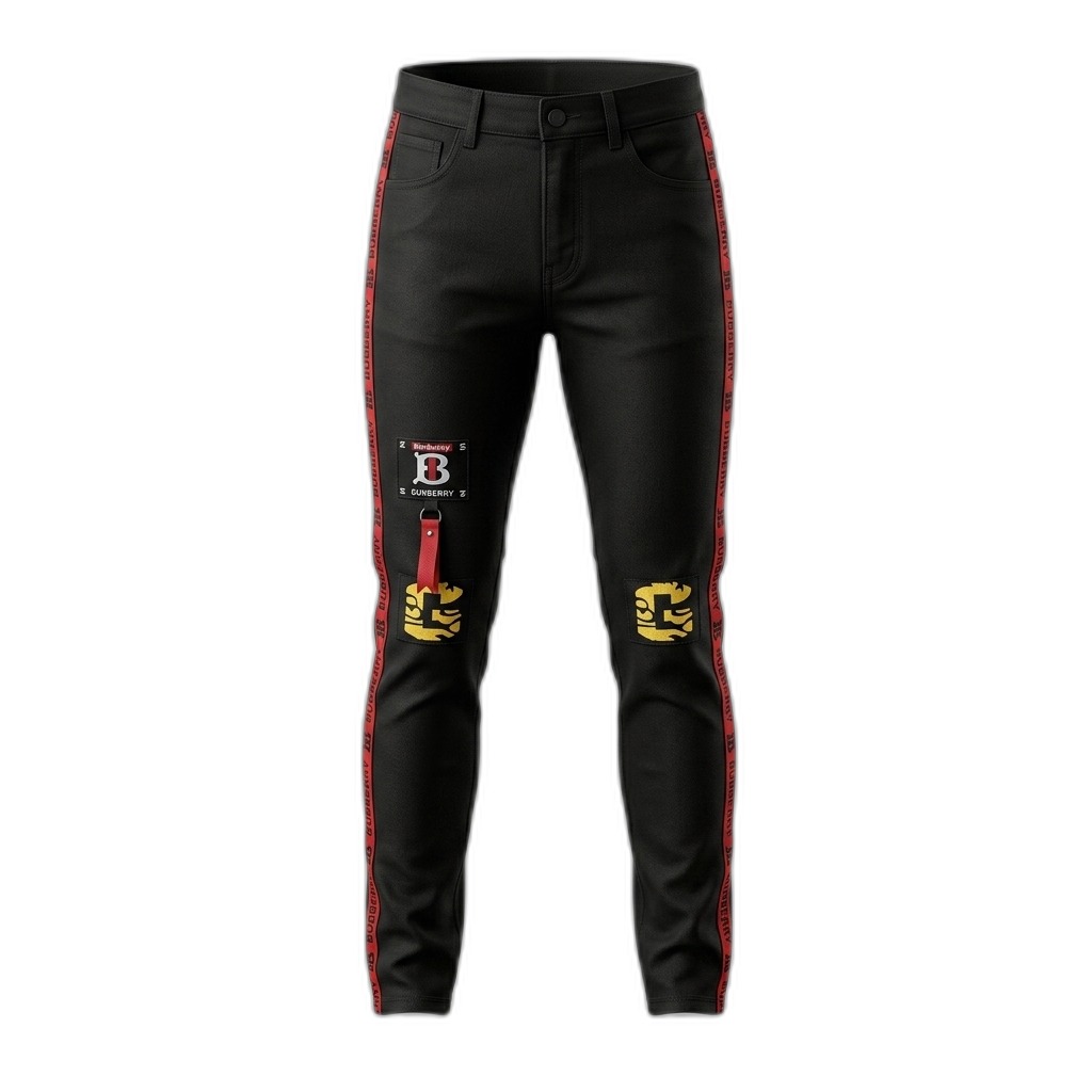 Men's Black Slim Fit Jeans | Stylish Pants