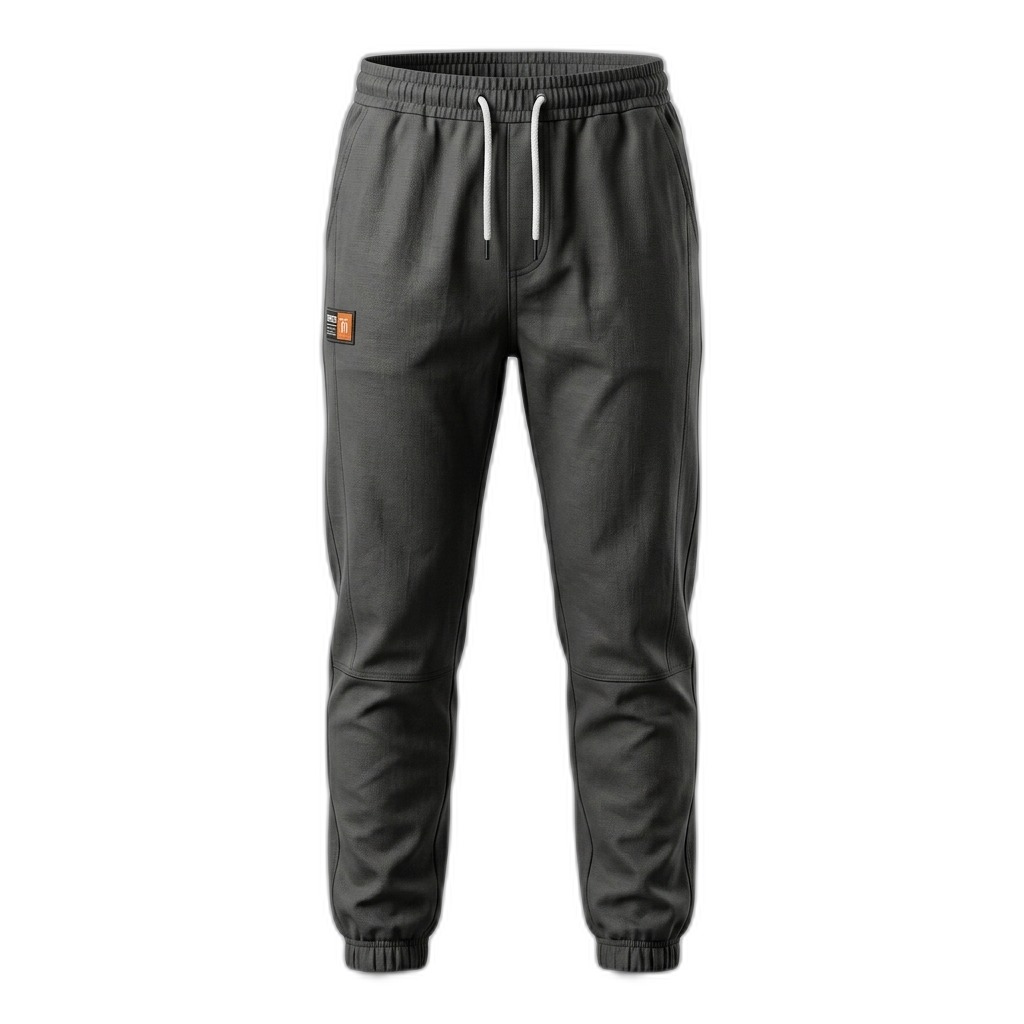 Men's Dark Grey Joggers Track Pants