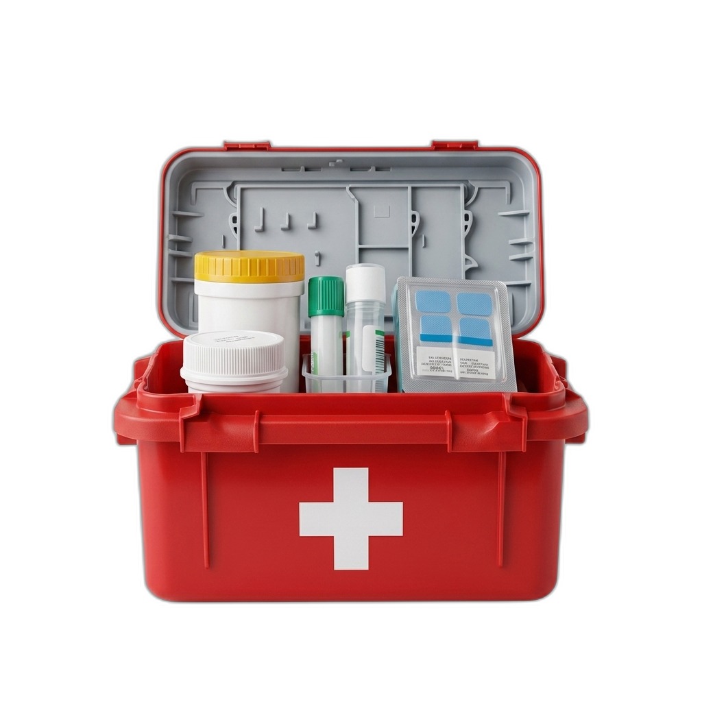Essential First Aid Kit with Supplies