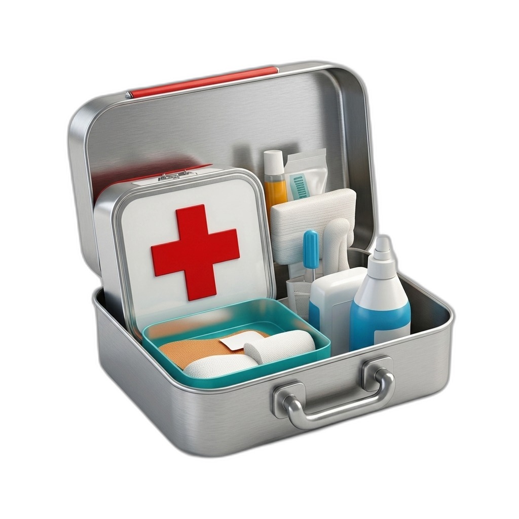 Compact First Aid Kit for Home & Travel