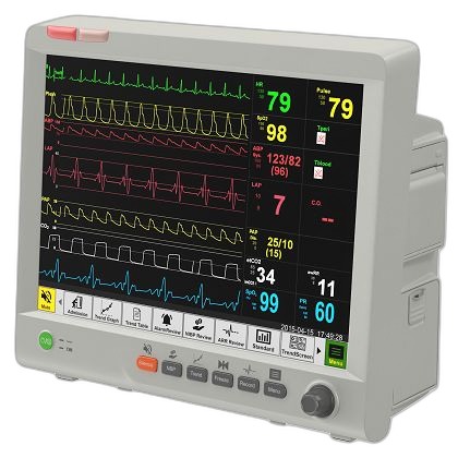 Multi-Parameter Patient Monitor for Vital Signs